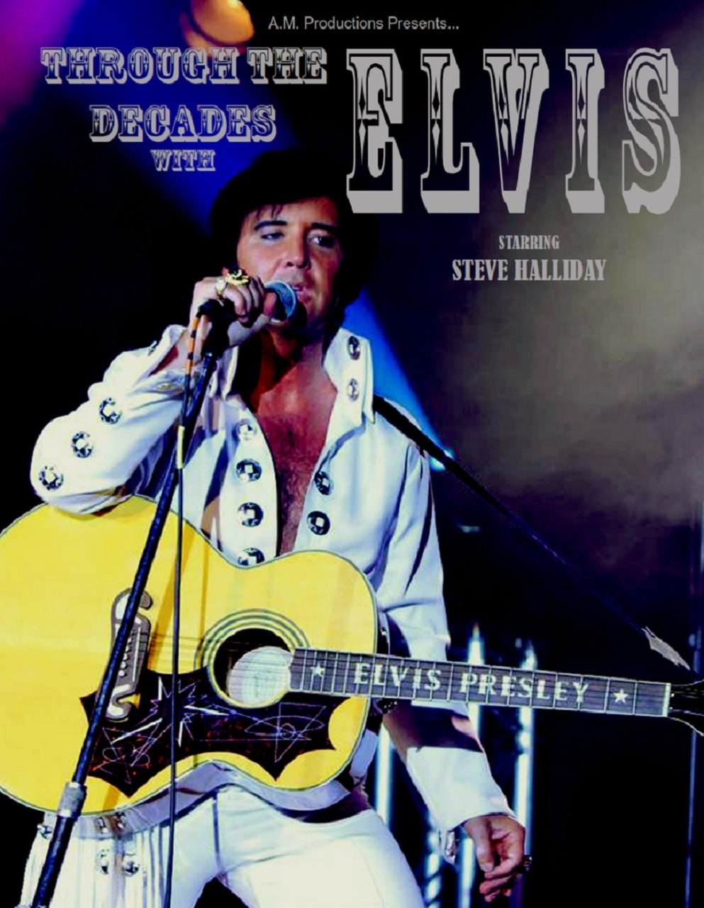 Poster for 'Through The Decades With Elvis'